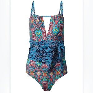 Belted One-Piece - Sea Escape swimsuit brand new size 16